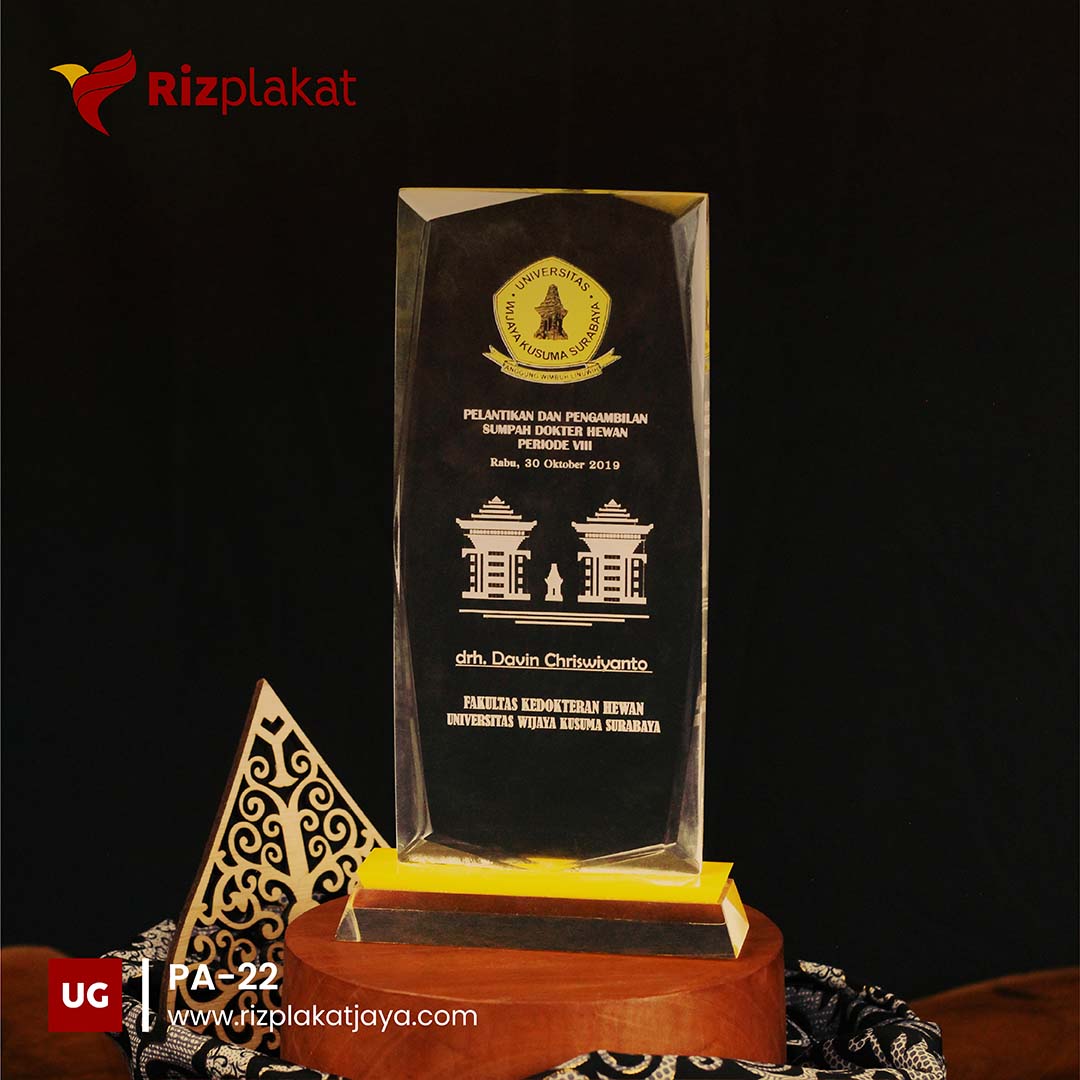 Plakat Akrilik Fakultas Kedokteran