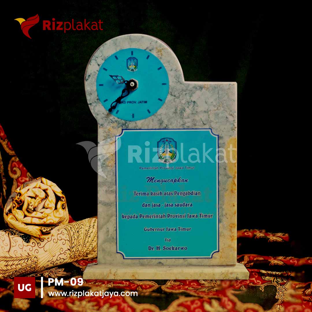 Plakat Marmer Ucapan Terimakasih