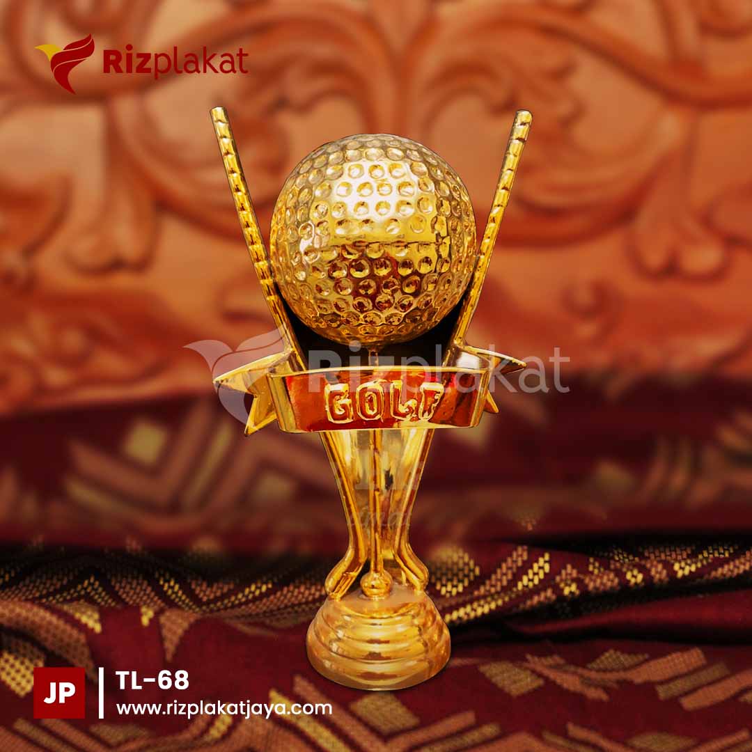 Trophy Logam Golf Premium