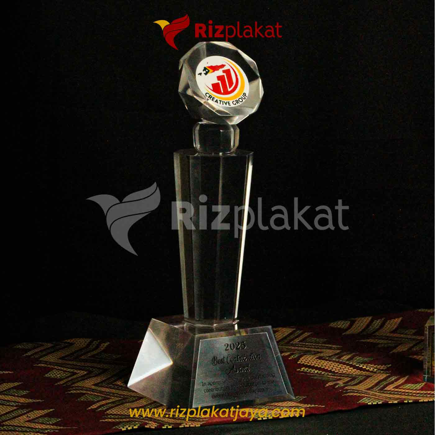 Plakat Fiber Kristal Trophy