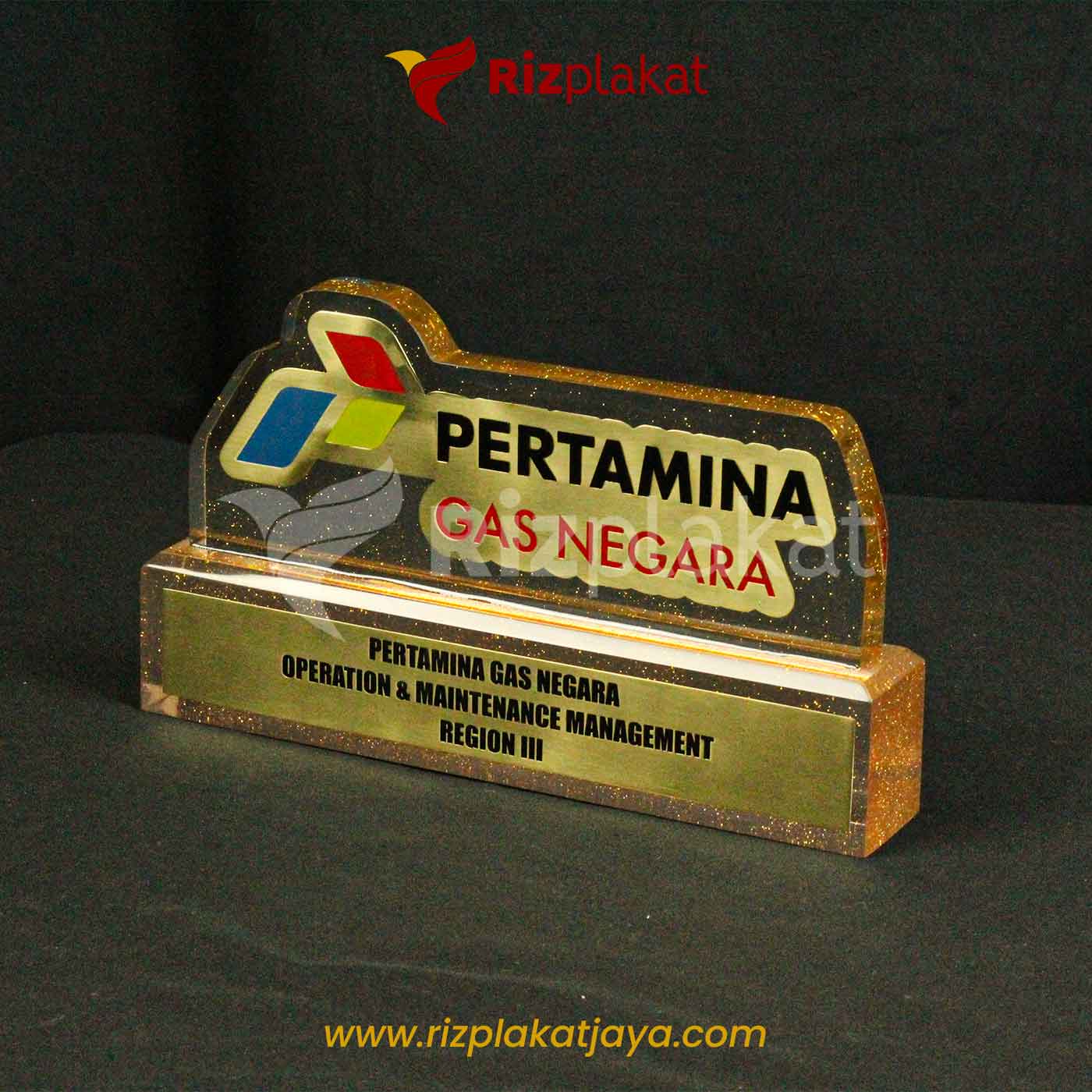 Plakat Fiber Custom Logo